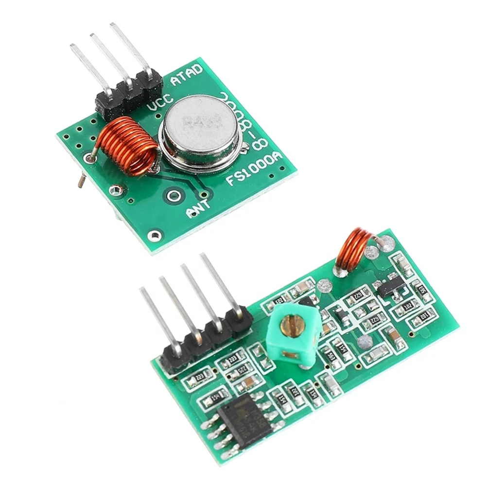 315M/433MHz Wireless RF Transmitter and Receiver Module Kit remote control switch Burglar alarm