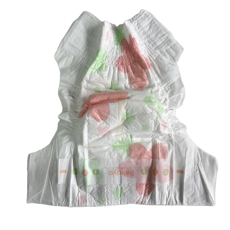 Best Selling Disposable Nappy Breathable Soft Cotton Baby Diapers Free Sample
