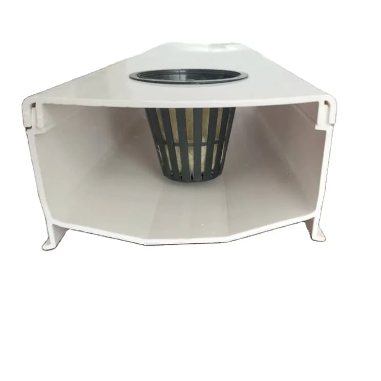 3rd generation patent NFT hydroponic channel lettuce growing gutter plant vegetable rectangular tube pipe 100x50MM 10x5cm