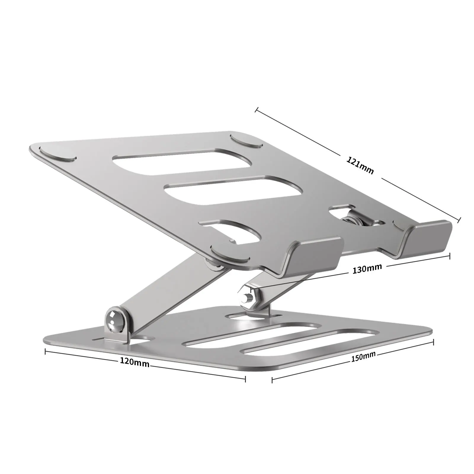 laptop stand  Holder 360 degree rotatable notebook holder aluminum ally stand compatible with 9.7-17 inch laptop