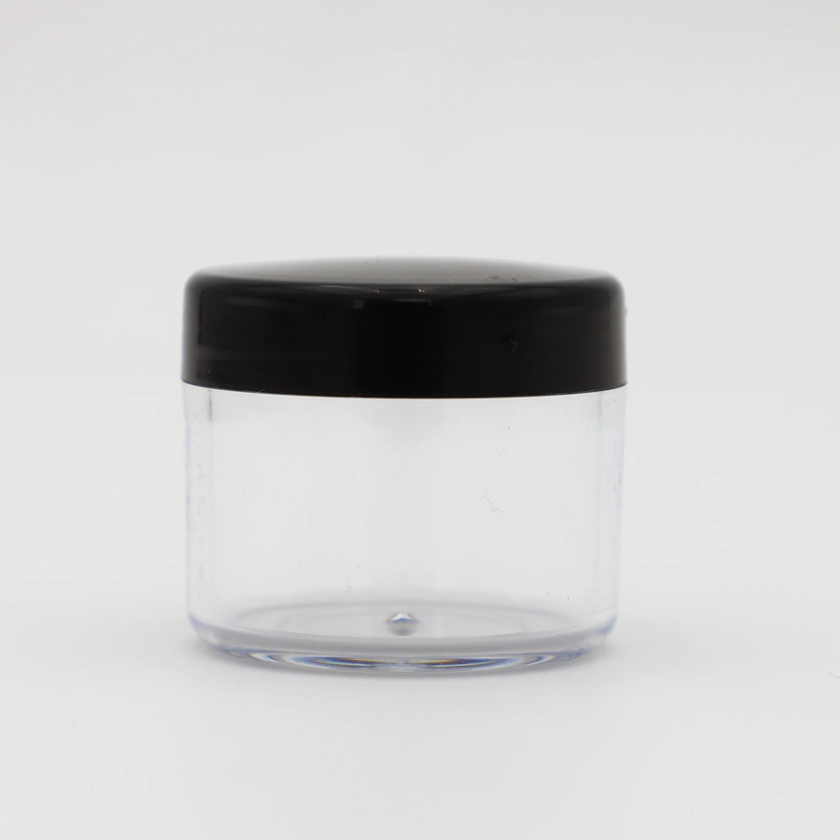 Round Clear Wide-mouth Leak Proof Plastic Container Travel Storage Makeup Beauty Products Face Creams DIY 20g PS Jar