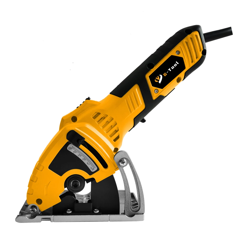 
Hot Model 600w 85mm Compact Mini Plunge Circular saw with Parallel Guide Wood/Tile/Metal Cutting saw 