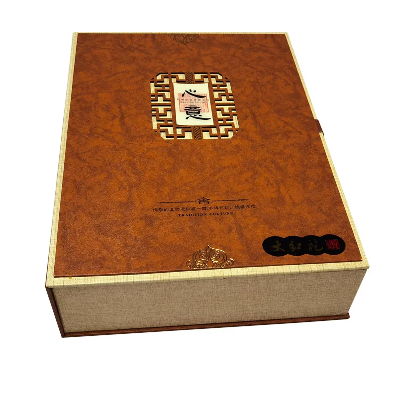 
Eco-friendly Chinese Style Vintage Custom Luxury Tea Gift Box Packaging 