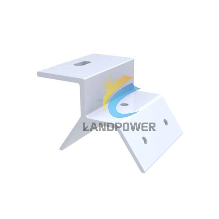 Economic aluminium roof installation clamps solar panel clip lock clamps