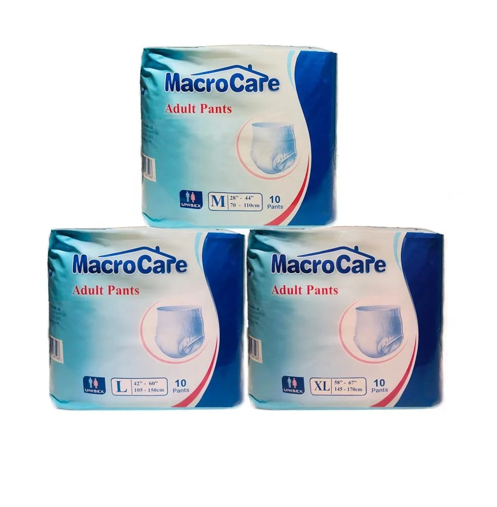 
Macrocare diapers for adults hospital 