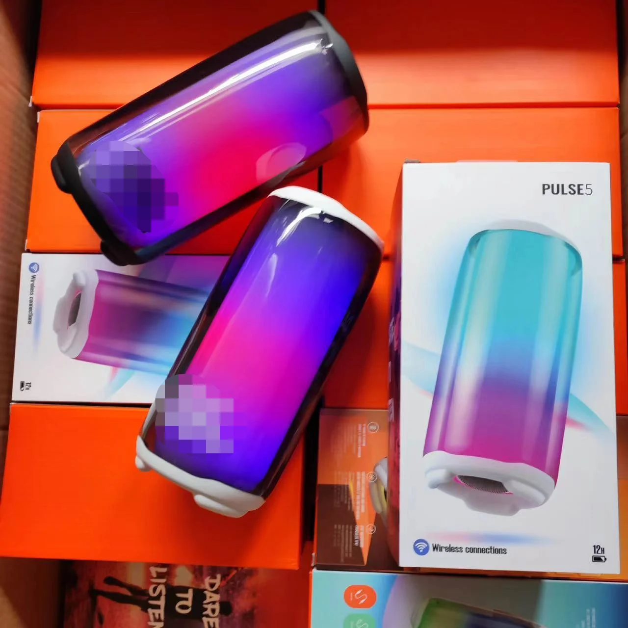 High Quality Pulse 5 Music Dazzle Sound Atmosphere Light Subwoofer Wireless bluetooth Pulse 5 Speaker for JBL