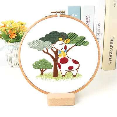 Diy  Latch Hook Kits For Kids Beginner Crafts Knitting Embroidery Kit DIY Needle Starter Kit