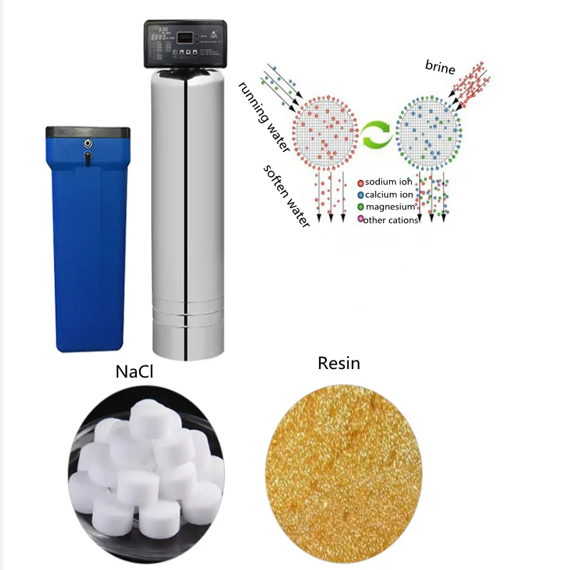 commercial whole household Brine Tank Ion Exchange Water Filter water softener manufacturing purifying machines