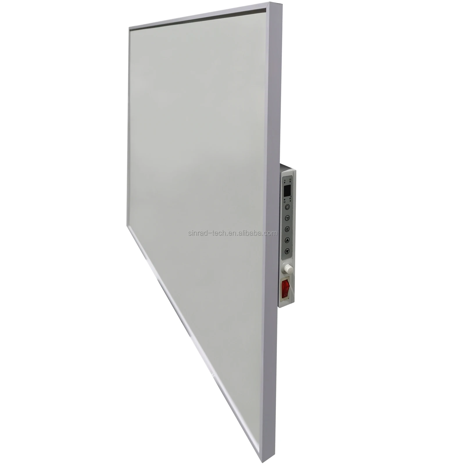 professional infrared radiant heating body Wi-Fi style LED display thermostat C040 500*800 400W IR panel heaters with IR remote