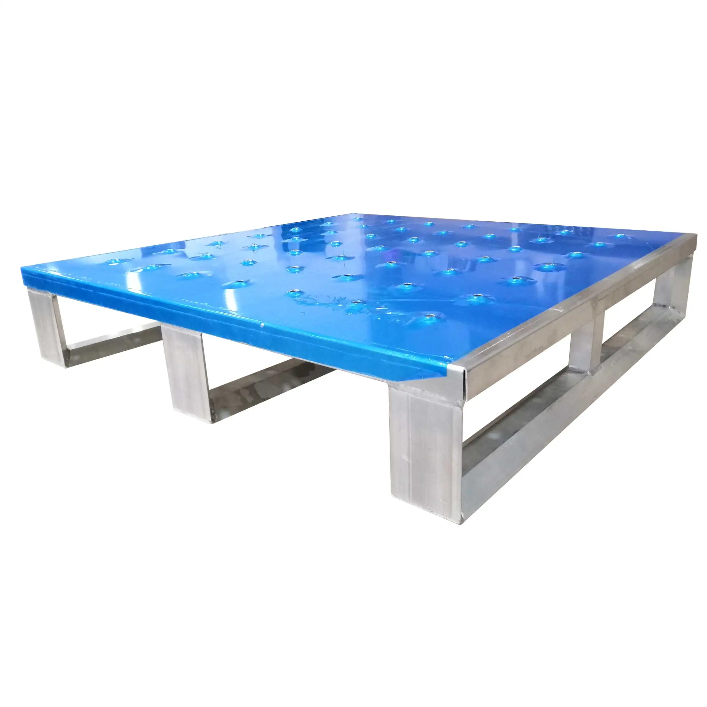 custom 1200*800 mm  high quality metal transport pallets alu transport pallets