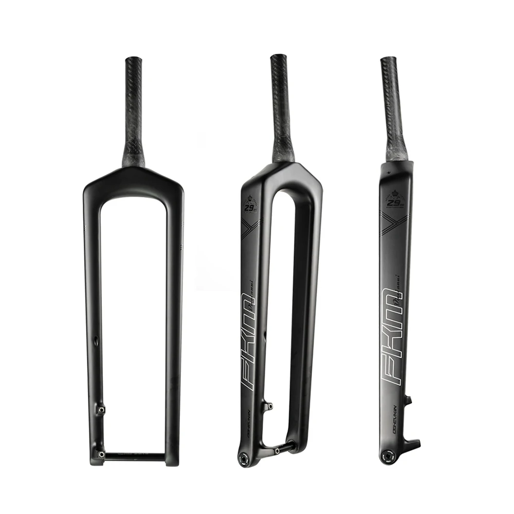 Og-Evkin FK011 Carbon MTB Fork Disc Brake 29er*3.0 15x110 Thru-Axle Hidden Internal Cable Tapered Tube