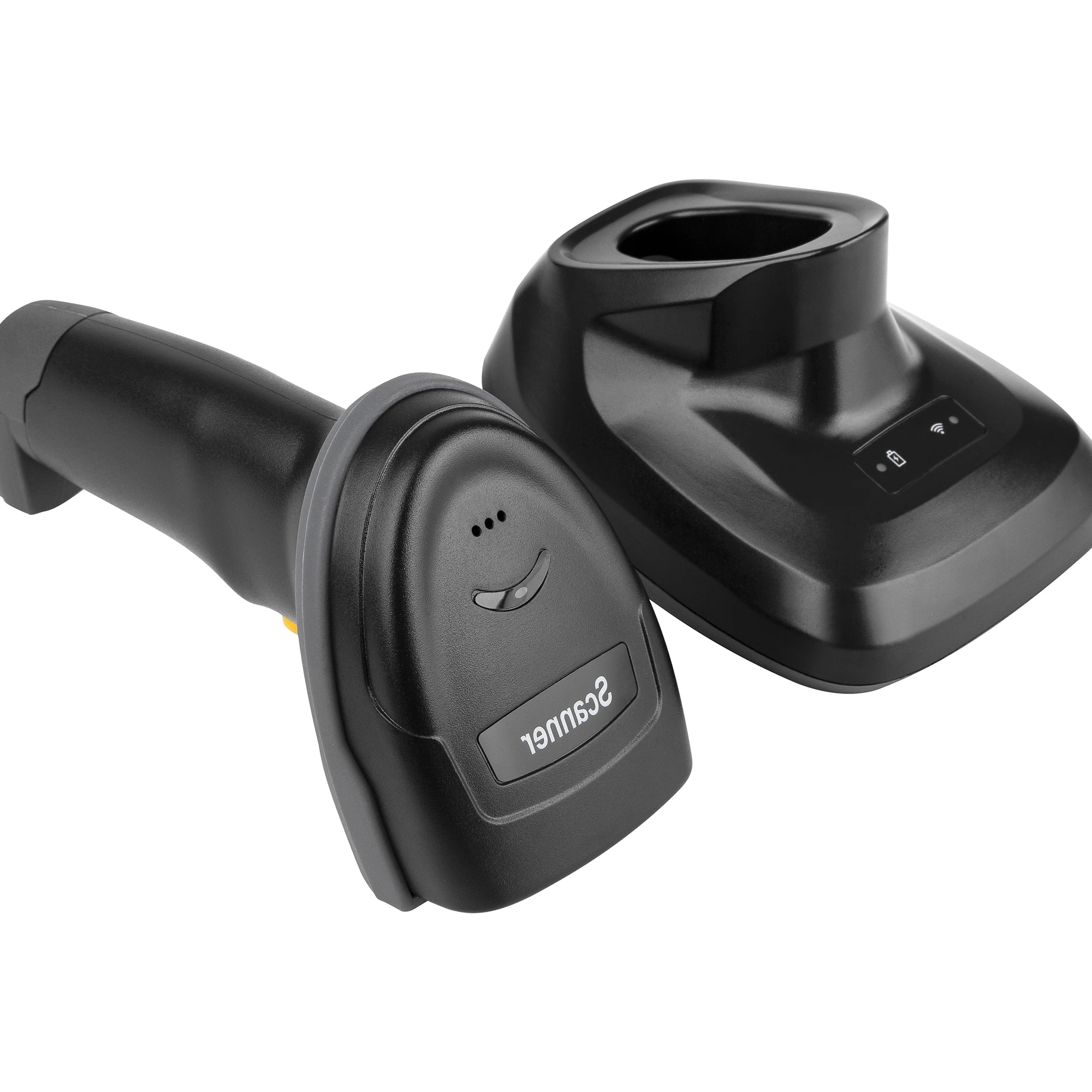 Portable 1D/2D Wireless 2.4G Barcode Scanner with USB Cord Bar Code Scanner for Inventory and Price Checking Data Collector