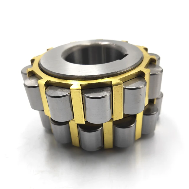 Excellent wear resistance 22x53.5x32mm Brass Cage Reducer Overall Double Row Eccentric Bearing 100752904