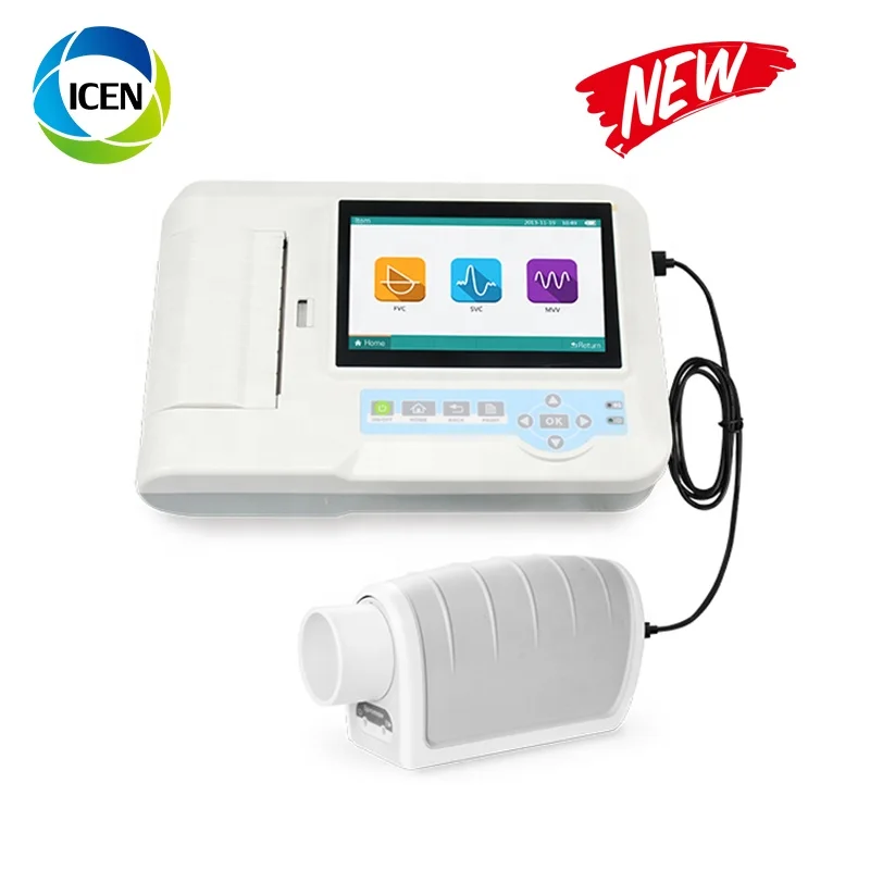 
IN-SP-100 portable digital electronic peak flow meter spirometer 