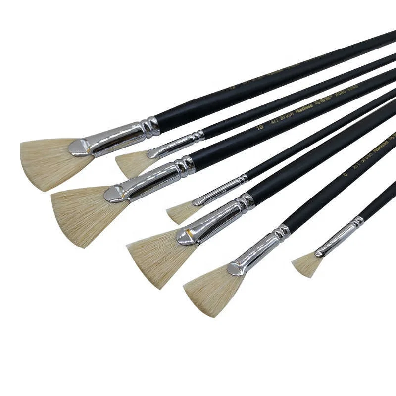 Suitable For Watercolor Watercolor Acrylic Oil Brush Paint Nylon Bristle Brush Painting Set Wolf Hair Pig Bristle