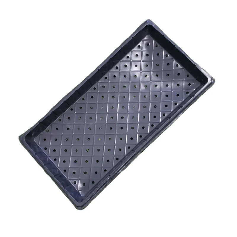 1020 Shallow Germination Microgreen Trays Plastic Nursery Plant Tray For Growing Seedlings 1020 Seed Tray