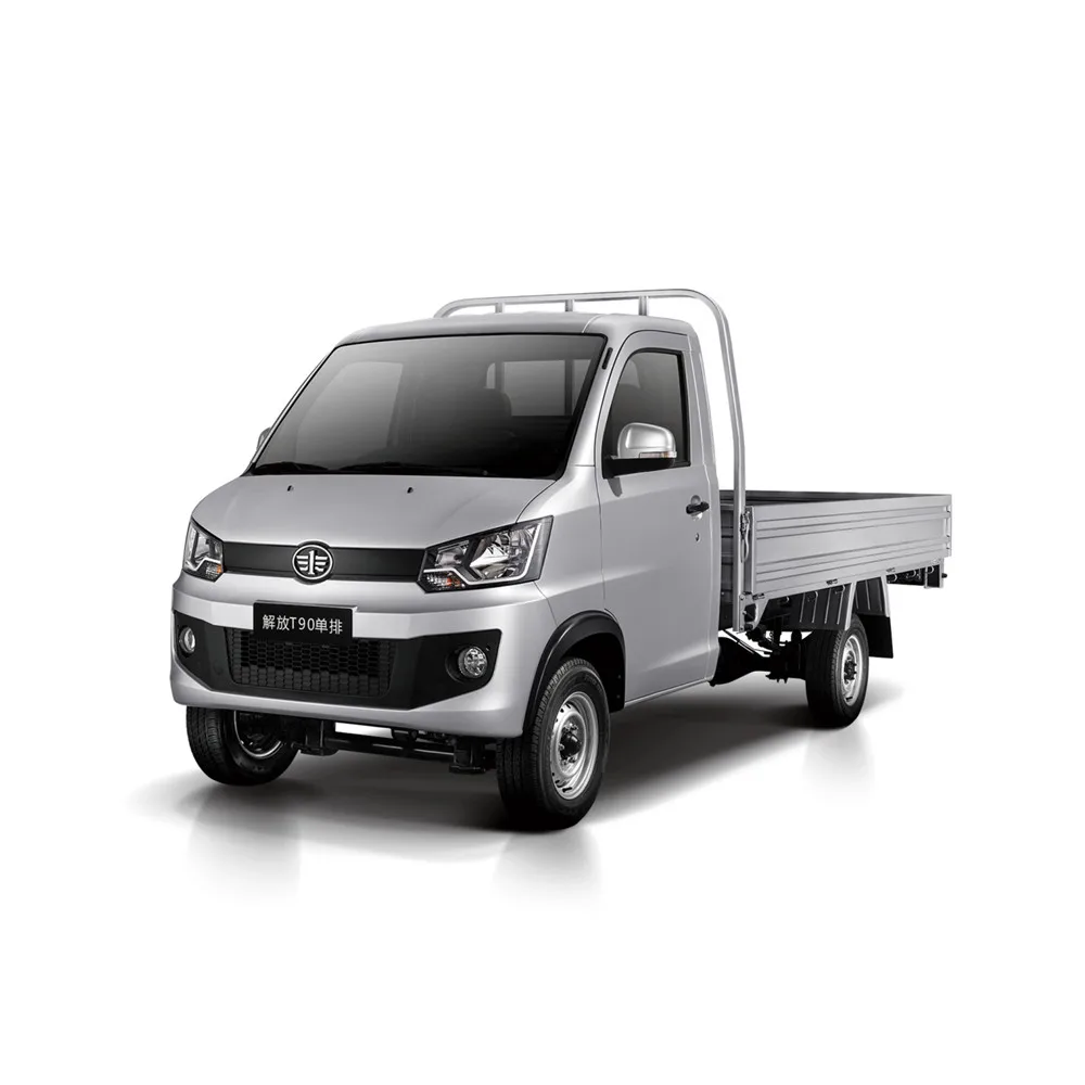 T90 LHD Euro 6 gasoline single row lorry van cargo trucks