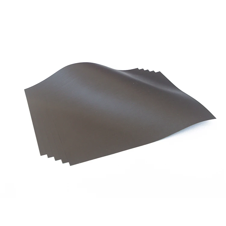 Flexible adhesive magnet sheet Permanent Industrial Magnet Direct Adhesive Flexible Magnetic Sheet