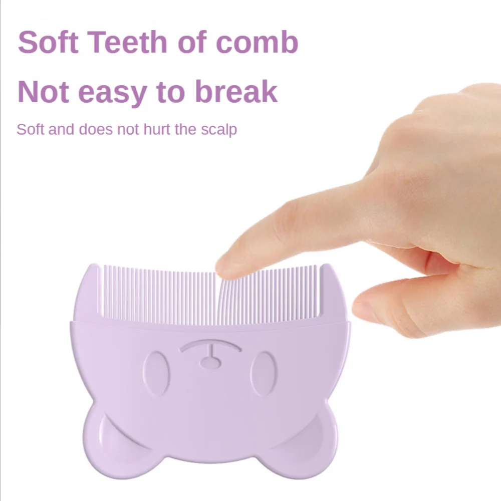Newborn Baby Hair Brush New Baby Care Accessories Fetal Head Fat Comb Infant Comb Head Massager