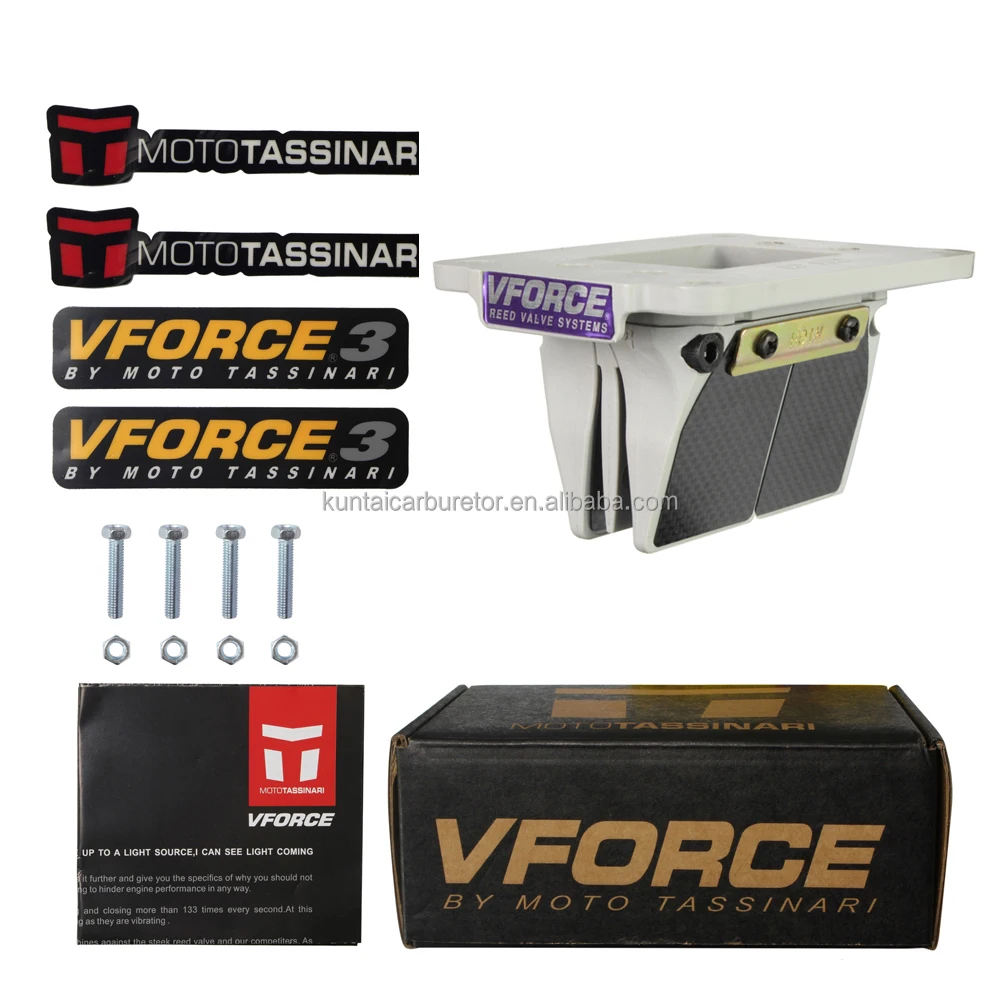 V-Force Vforce Reed Valve Carbon Fiber Inlet System For Honda Cr125r Nsr125 Nsr Cr 125 R Motorcycle