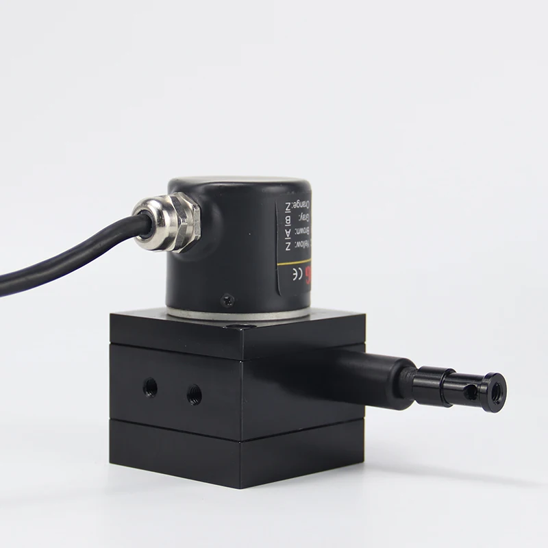1000mm to 5000mm Range DrawWire Displacement Sensor Linear Rope E6B2 Encoder Tracking Range Linear Position String Potentiometer