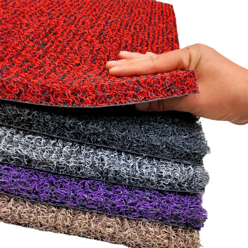 Hot sell spike backing PVC coil car mat / PVC car floor mat roll