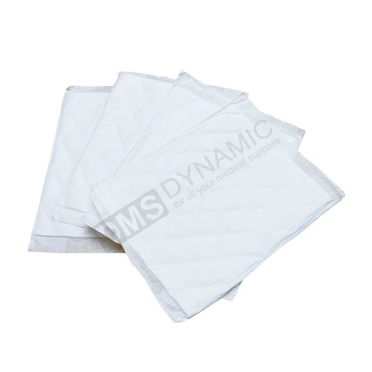 Disposable medical grade absorbent pad for bedpan turn liquid into gel best for portable commode liner bedpan liner no splash