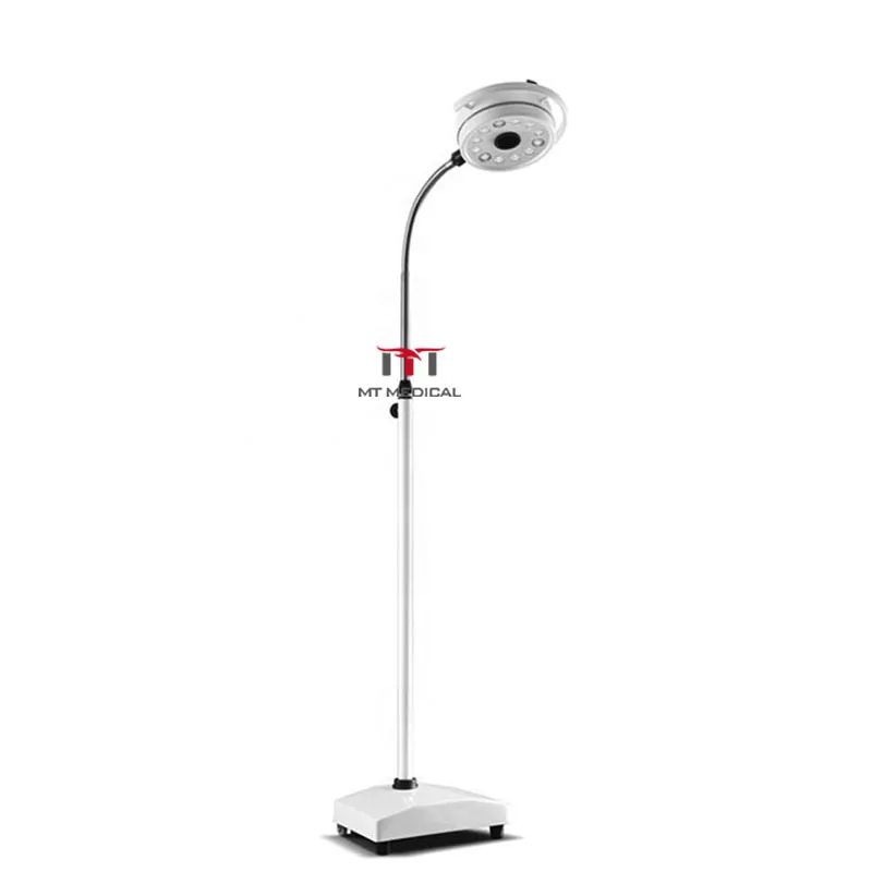 HOCHEY MEDICAL Mobile LED Dental Surgery Operation Light Hospital Exam Rooms Minor Examination Lamp with Foot Switch