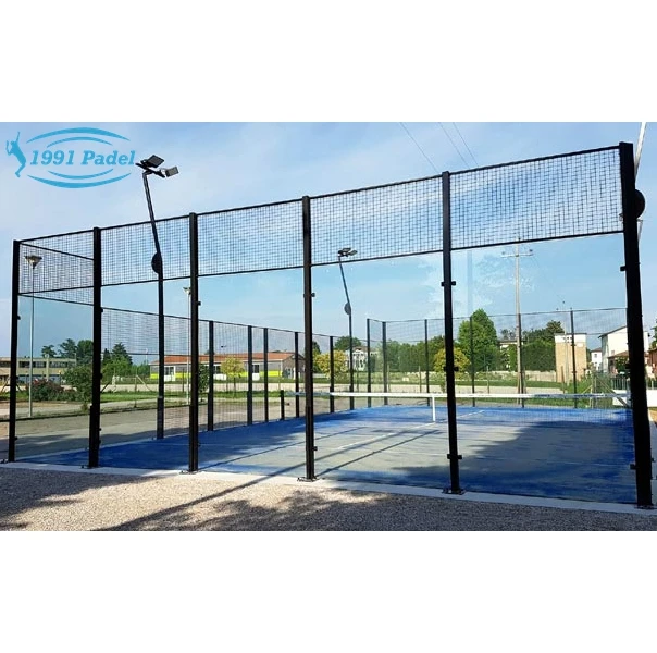 2024 Лидер продаж панорамный Padel Court Canchas De открытый весло Теннисный корт для продажи купить padel