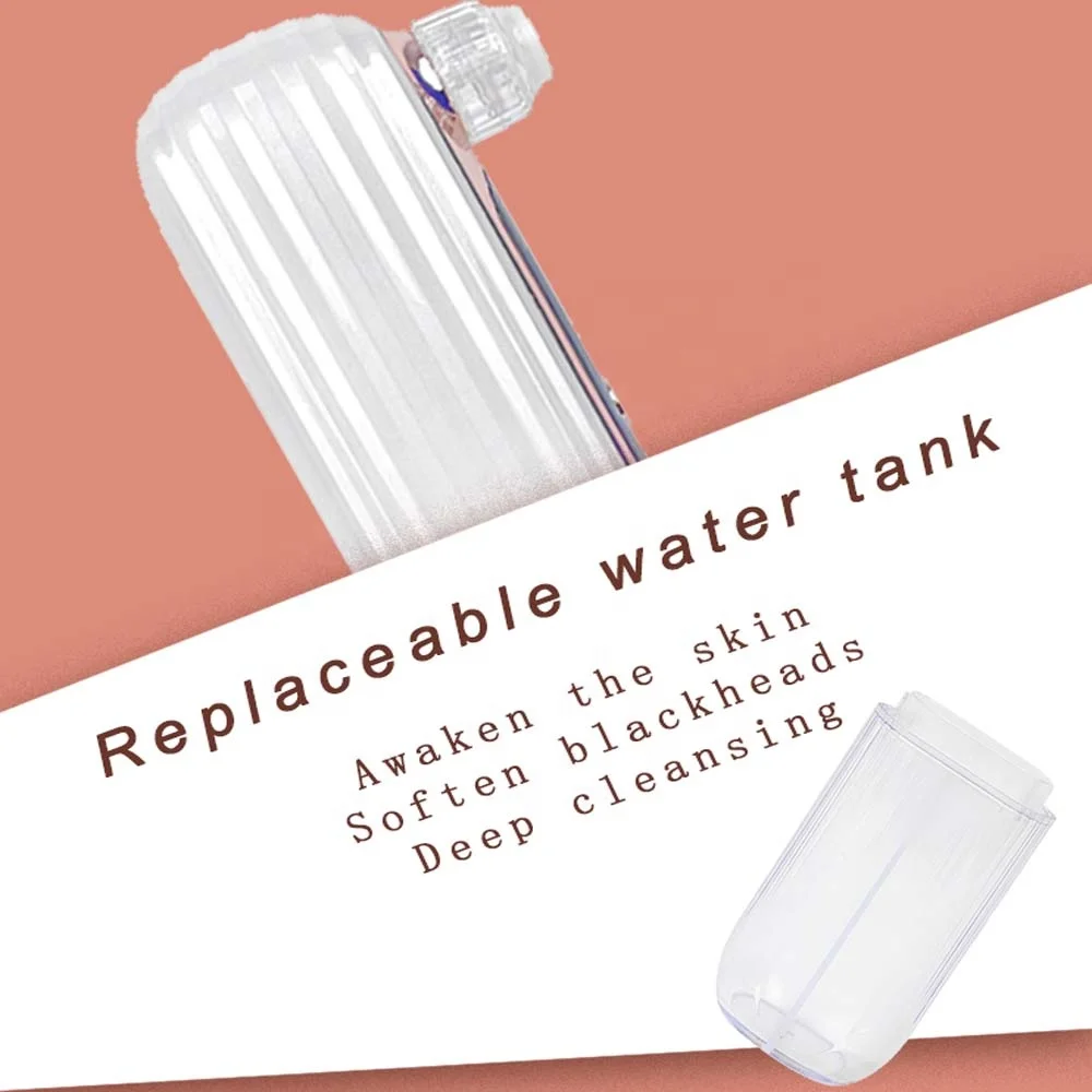 Microdermabrasion Blackhead Removal Facial Treatment Oil Absorbing Acne Absorber Nose Cleaner Blackhead Meter Vacuum Removal