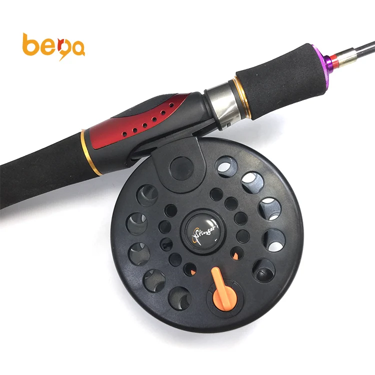 XS wholesale high quality mini plastic fishing tackle fiahing gear ice winter fishing reel 4.5cm/6cm