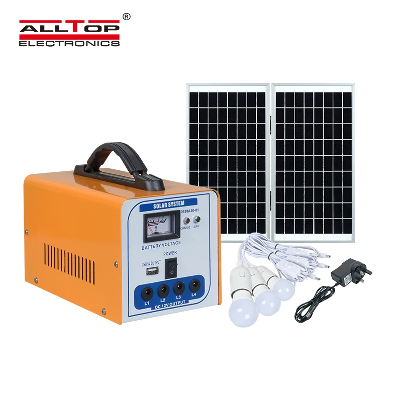 ALLTOP High Quality Portable Home Solar Panel System Solar System Roof Mounting 30W Solar Energy Systems