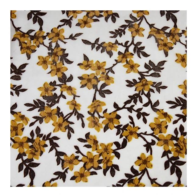 high quality viscose print burnt out velvet fabrics of changzhou hotsell