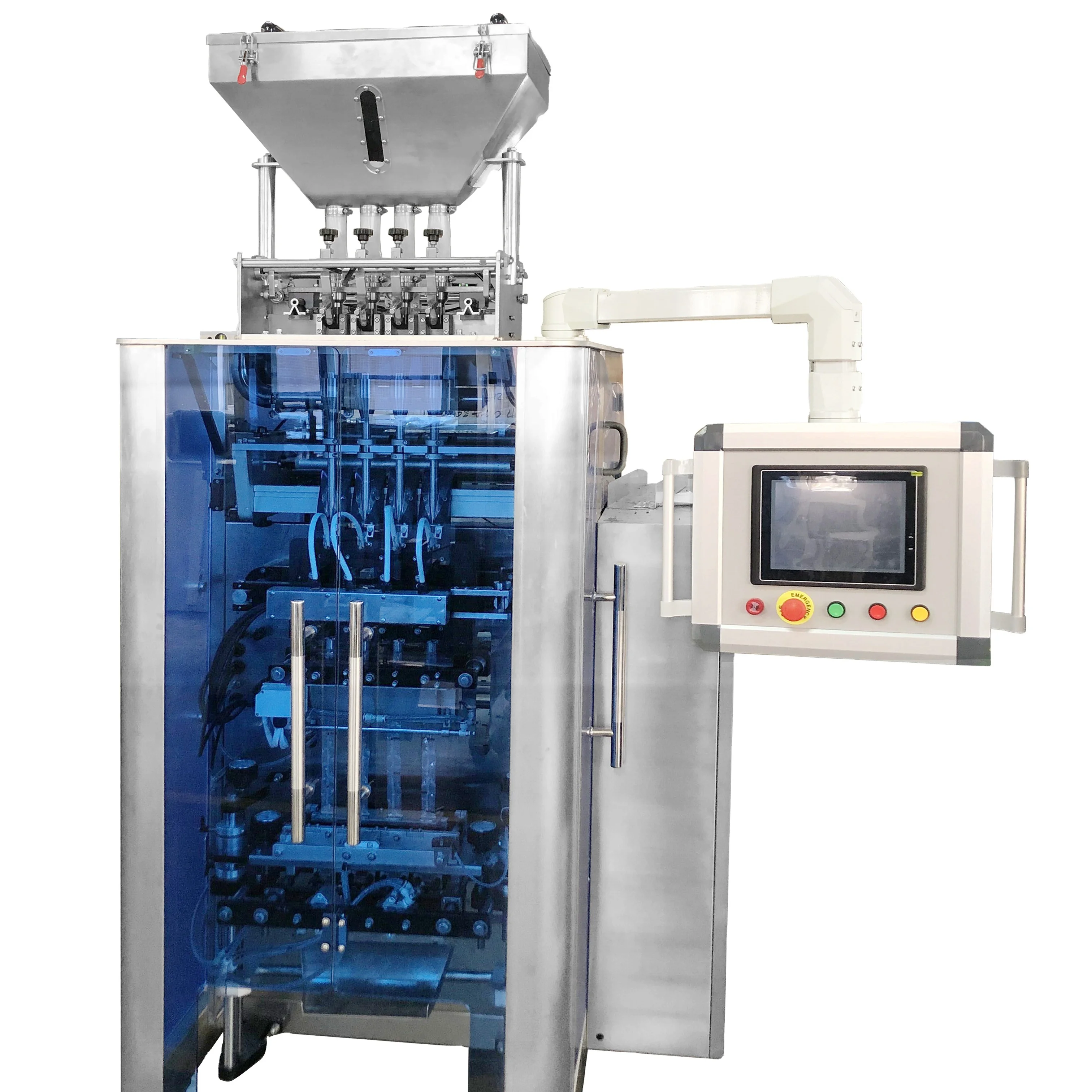 High Speed Stick Sachet Packing Machine Multi Lanes Liquid Paste Stick Sachet  Packing Machine