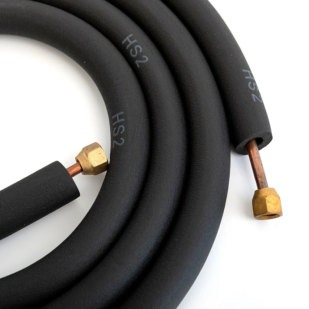 1/2' 13mm Black Rubber Insulation Kit For Air Conditioner