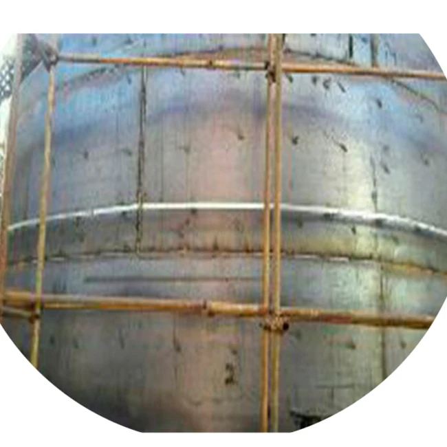 polyurethane rigid coating for metal tanks and towers