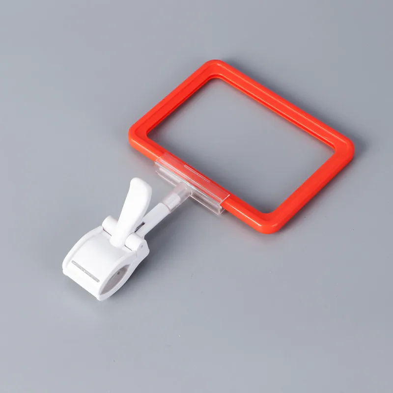 Пластиковый ABS A4 A5 A6 ценник рамка держатель с зажимом