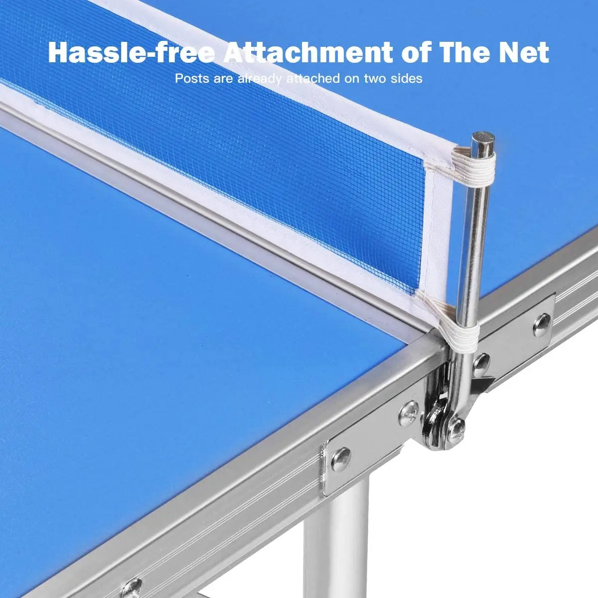Double folding tennis table Indoor Outdoor Movable Standard Ping Pong Table Tennis Tables