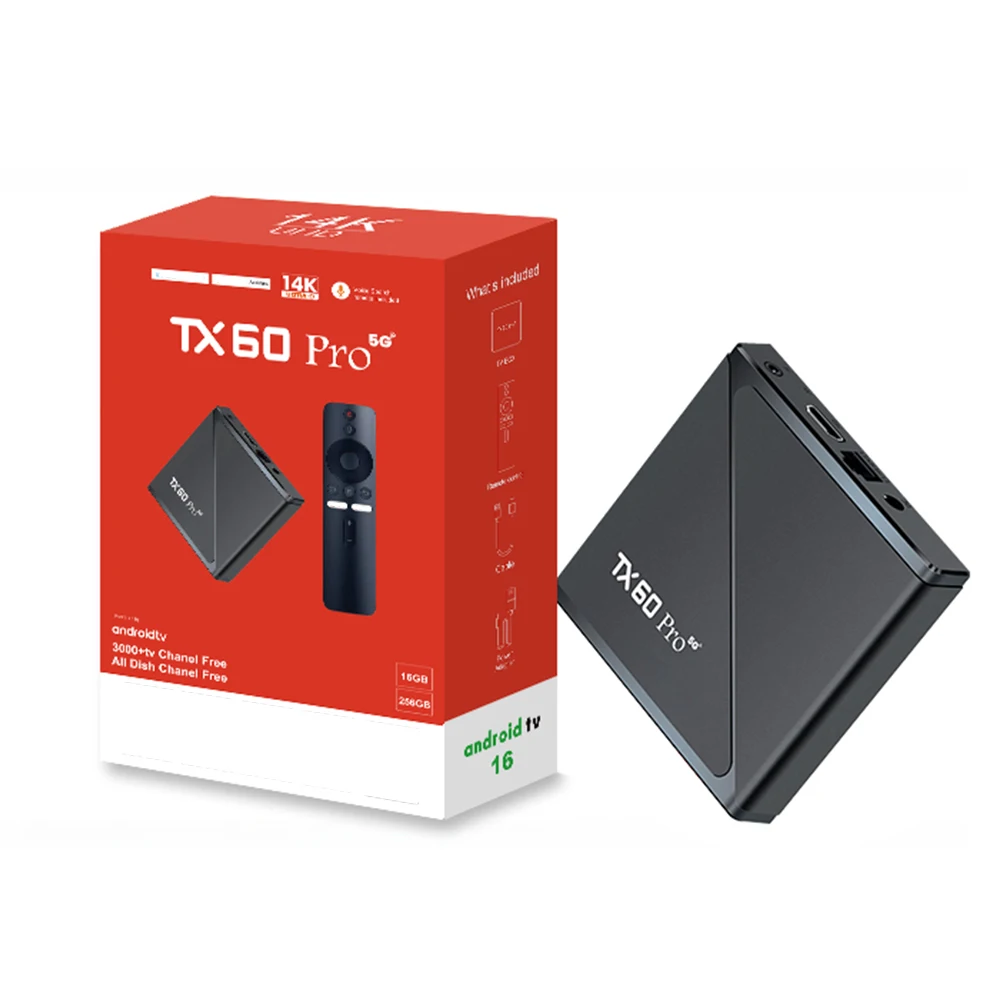 New product TX20 TX60  PRO  android tv box  16.0  14K  Allwinner H313  2.4G/5G  update to 16/256G  voice control  free shipping