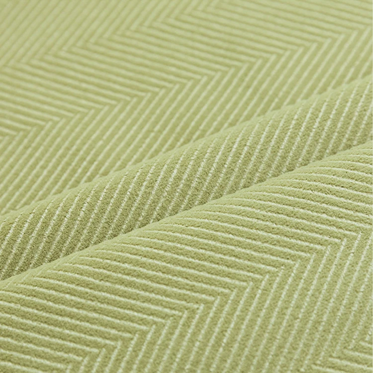 2022 New Soft Feeling Blackout Wholesale Home Textile Fabric Herringbone Chenille Velvet Upholstery Cloth Curtain Fabrics
