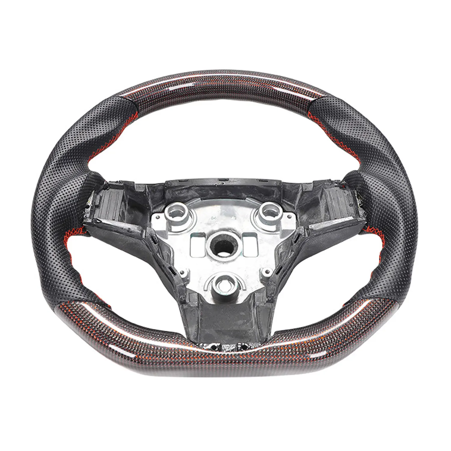 Dedicated Original Factory Carbon Fiber Steering Wheel For Tesla Model 3 Model Y Steering Wheel