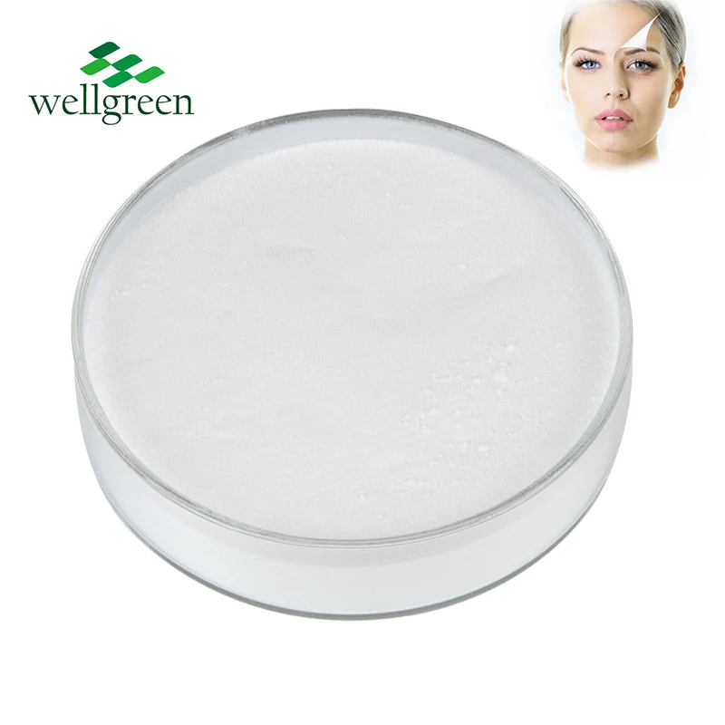 Купить гиалуронат натрия, обычная упаковка, косметический пищевой гидролизованный косметический порошок гиалуроновой кислоты
