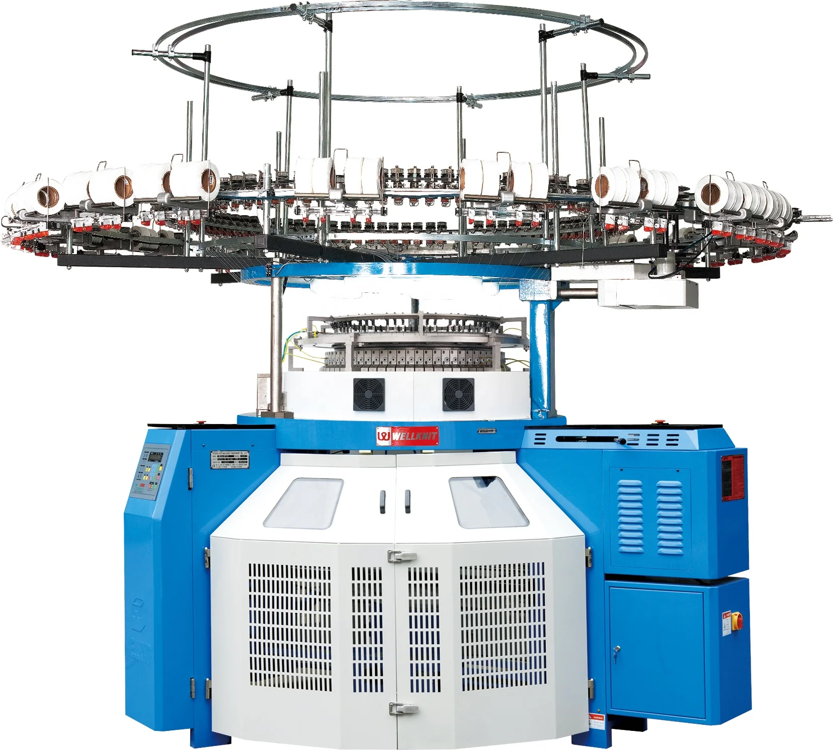 WELLKNIT 2022 Hot  industrial textile tongda knitting machine 3d mesh fabric knitting machine