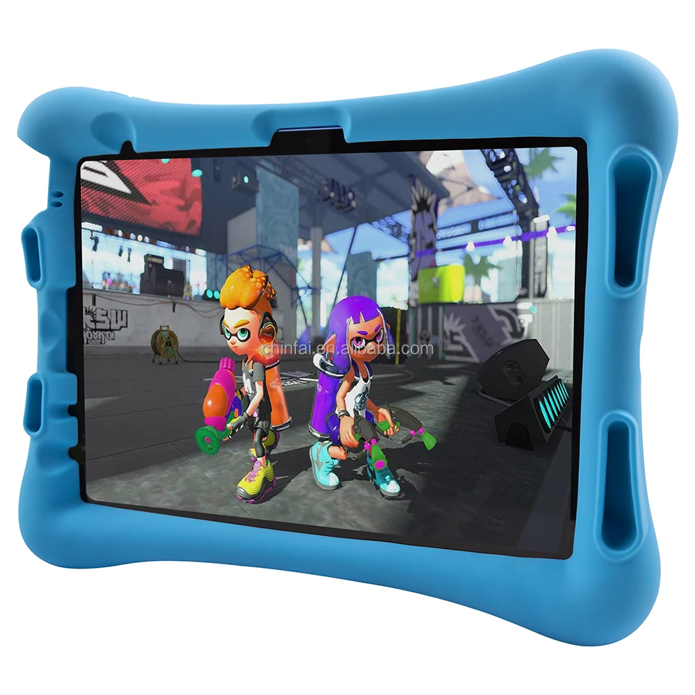 Silicone Shockproof Bumper Case Cover for 2024 iPad Pro Air 11inch Tablet