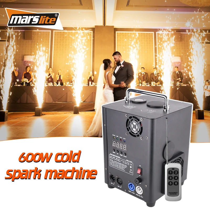 600w cold spark machine wedding dmx512 control disco party club bar Dj show stage lighting