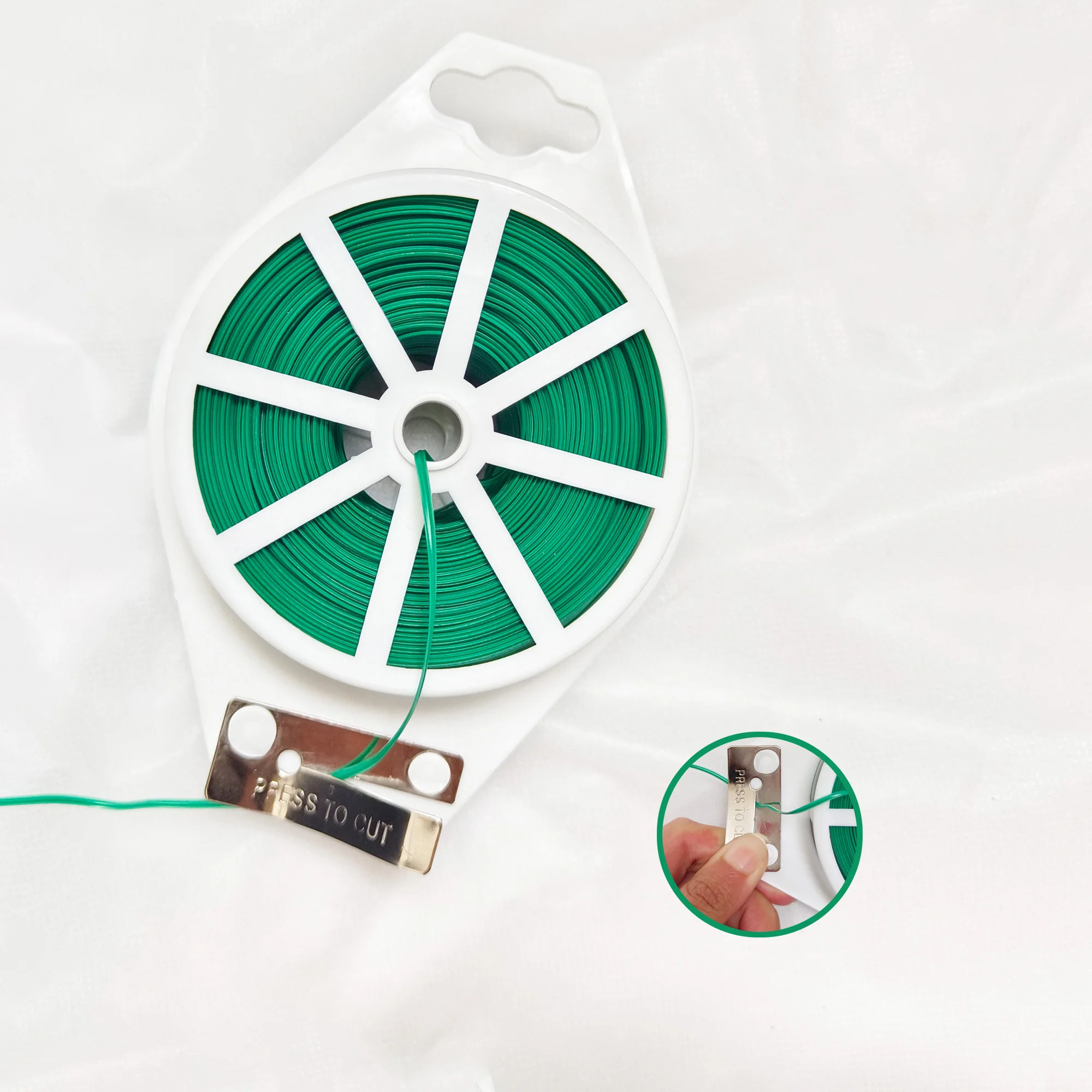 Supplies Gardening Wire Cutter Cable Tie Plastic Coated Garden Plant Twist Wire Ties