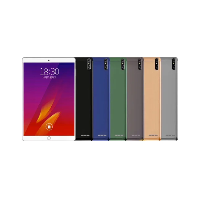 Portable 4g tablet suppliers Android 9 WiFi 10.1Inch 128gb 3D Curved Screen Quad Core Tablet Pc