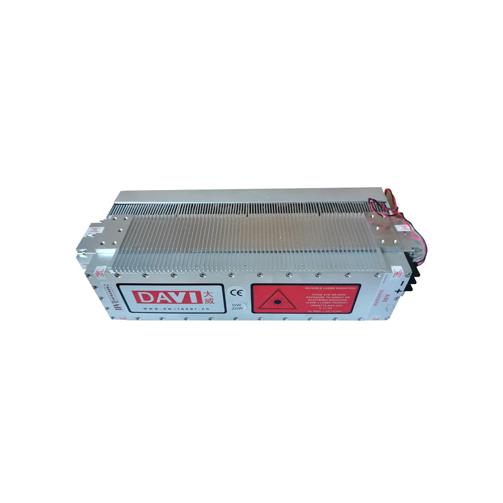 Источник лазера DAVI 60W RF CO2 подходит для замены запасных частей промышленного лазерного оборудования