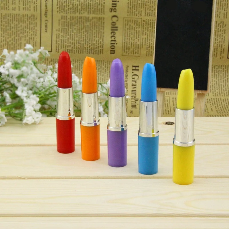 promotional item china novelty lipstick shape ball pen for school stationery mini ballpoint pen