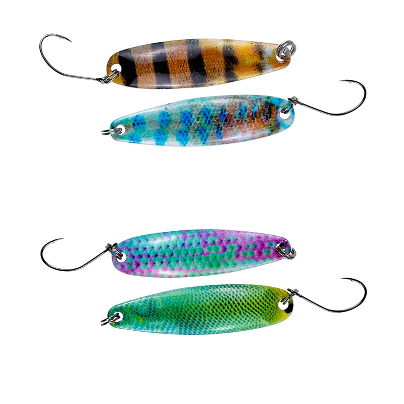 Экологически чистая гарантия качества спиннинговые приманки металлическая ложка для ловли форели